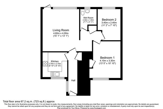 Flat for sale in Thirlwell Gardens, Carlisle, Cumbria