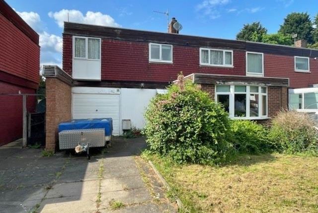 Thumbnail End terrace house for sale in Redhill Close, Tamworth