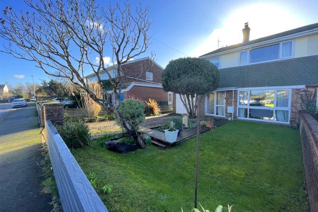 Semi-detached house for sale in Burrows Close, Southgate, Swansea