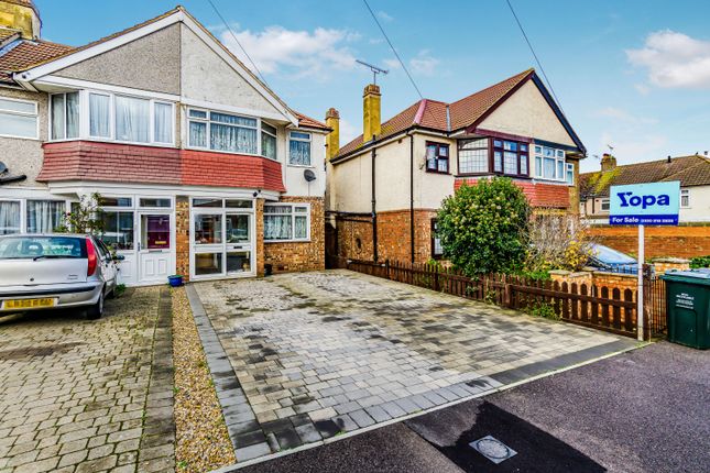 Thumbnail Semi-detached house for sale in Lawford Gardens, Dartford
