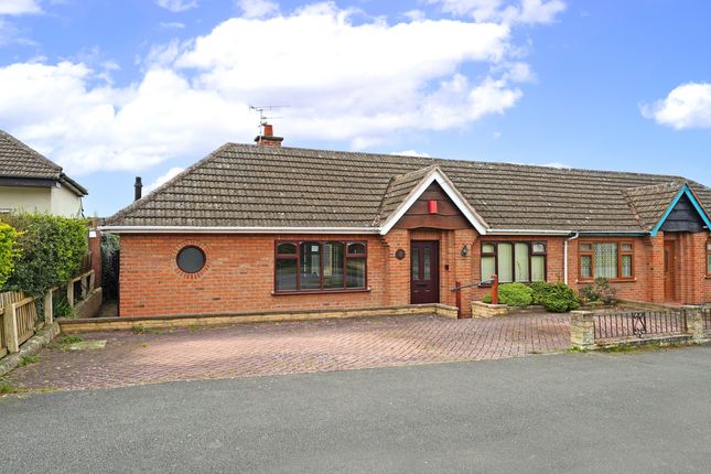 Thumbnail Semi-detached bungalow for sale in Marston Drive, Groby, Leicester, Leicestershire