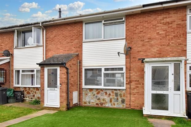 Thumbnail Terraced house for sale in Yew Tree Close, Exmouth, Devon