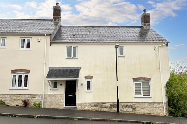 Thumbnail End terrace house to rent in Haydon Hill Close, Charminster, Dorchester