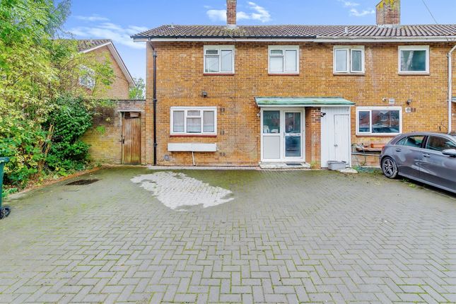 Thumbnail End terrace house for sale in Pine Close, Crawley