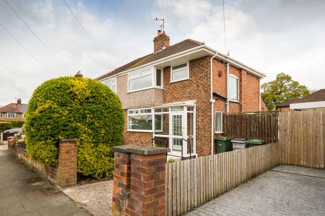 Thumbnail Semi-detached house for sale in Holly Avenue, Bebington, Wirral