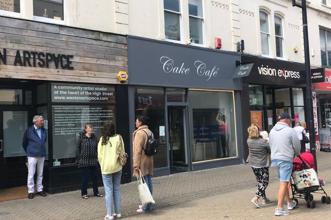Thumbnail Retail premises for sale in High Street, Weston-Super-Mare