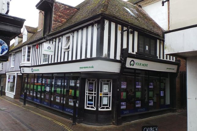 Thumbnail Retail premises for sale in High Street, Ashford, Kent