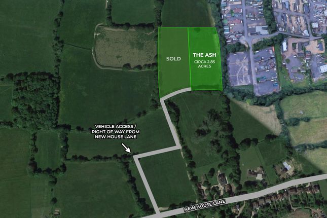 Thumbnail Land for sale in The Ash, New House Lane, Horley, Surrey