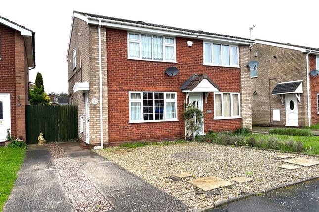 Thumbnail Semi-detached house for sale in Albany Drive, Rugeley