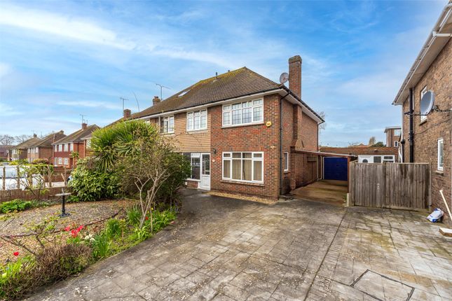 Semi-detached house for sale in Alinora Avenue, Goring-By-Sea, Worthing, West Sussex
