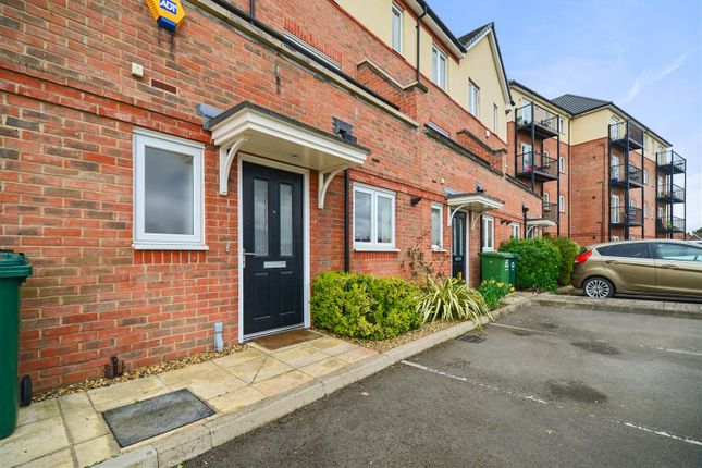 Thumbnail Town house for sale in Longford Way, Stanwell, Staines