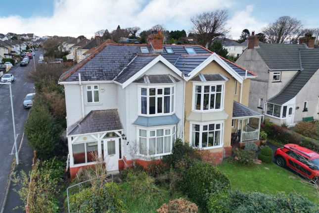 Semi-detached house for sale in Bellevue Road, West Cross, Swansea