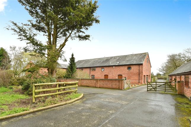 Barn conversion for sale in Austerson, Nantwich, Cheshire