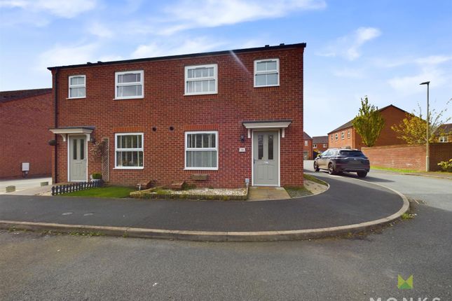 Thumbnail Semi-detached house for sale in Oakley Meadow, Wem, Shrewsbury