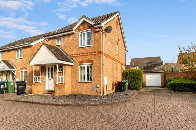 Thumbnail Detached house for sale in Lowick Place, Emerson Valley, Milton Keynes
