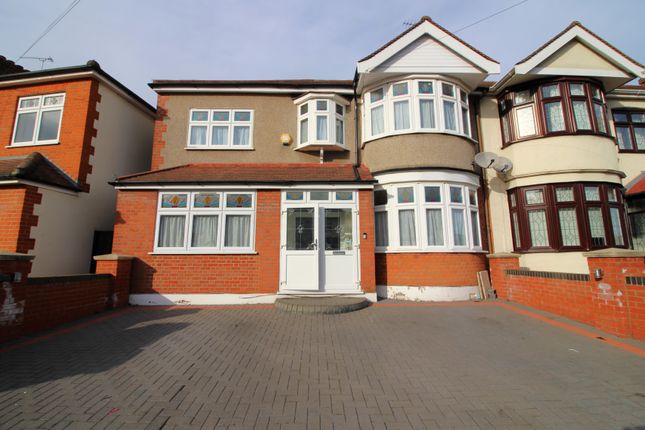 Thumbnail End terrace house for sale in Norbury Gardens, Chadwell Heath, Romford