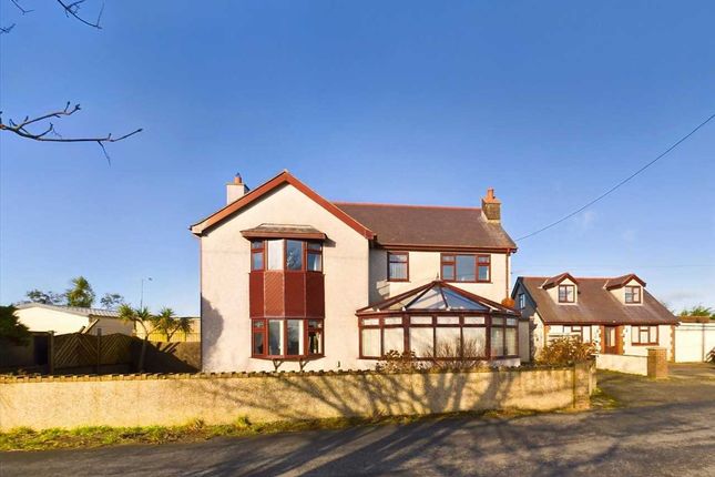Thumbnail Detached house for sale in Llanrhyddlad, Holyhead
