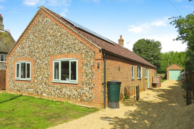 Thumbnail Detached bungalow for sale in Ashburton Road, Ickburgh, Thetford