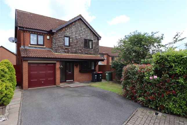Thumbnail Detached house to rent in Brices Meadow, Shenley Brook End, Milton Keynes