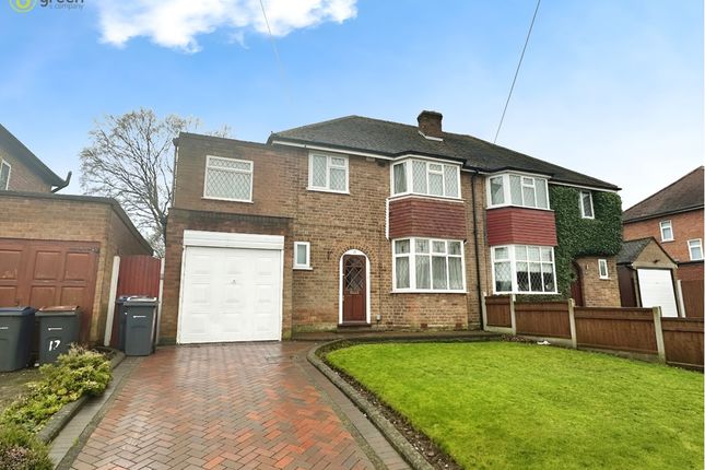 Thumbnail Semi-detached house for sale in Donegal Road, Streetly, Sutton Coldfield
