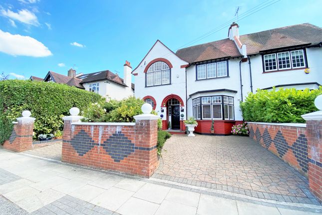 Thumbnail Semi-detached house for sale in Athenaeum Road, Whetstone
