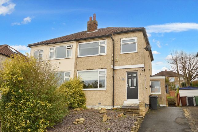 Thumbnail Semi-detached house for sale in Woodhill Crescent, Horsforth, Leeds