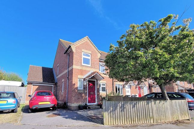 Thumbnail End terrace house for sale in Ensign Drive, Gosport