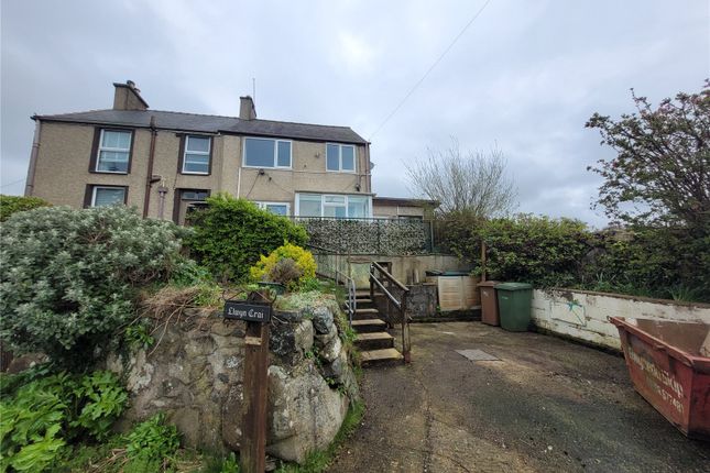 Semi-detached house for sale in Rhostryfan, Caernarfon, Gwynedd