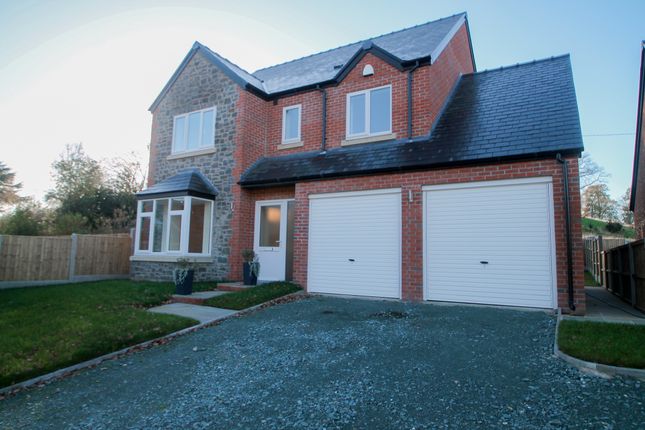 Thumbnail Detached house for sale in New Build, Blwch Y Cibau, Welshpool