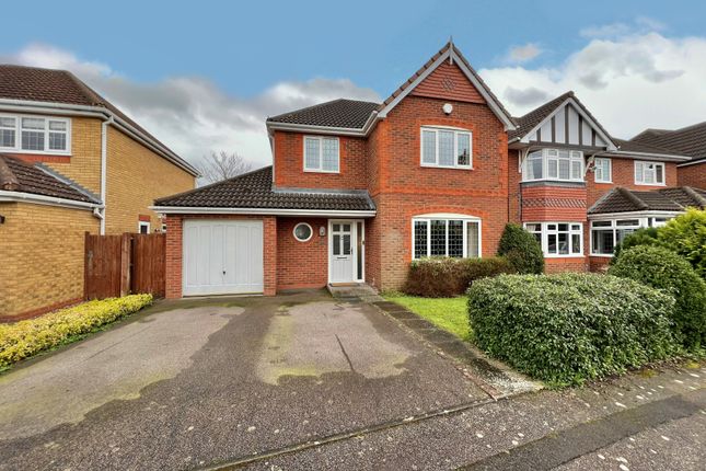 Thumbnail Detached house for sale in Stockley Crescent, Shirley, Solihull