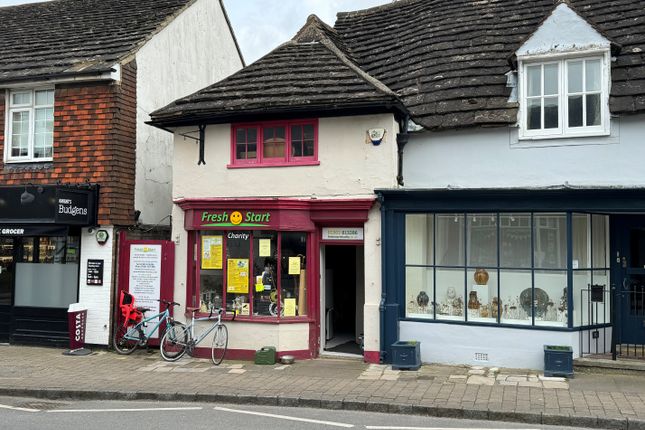 Retail premises to let in High Street, Steyning