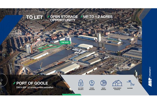 Thumbnail Land to let in Acres, Lower Bridge Street, Port Of Goole, Goole, East Riding Of Yorkshire