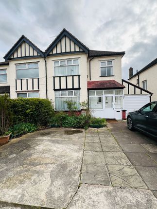 Thumbnail Semi-detached house to rent in Pinner Road, Harrow, Greater London
