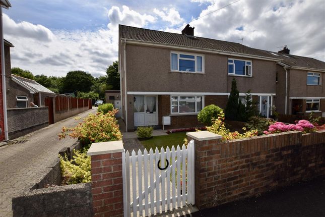 Thumbnail Semi-detached house for sale in Wood View, Brynna, Pontyclun