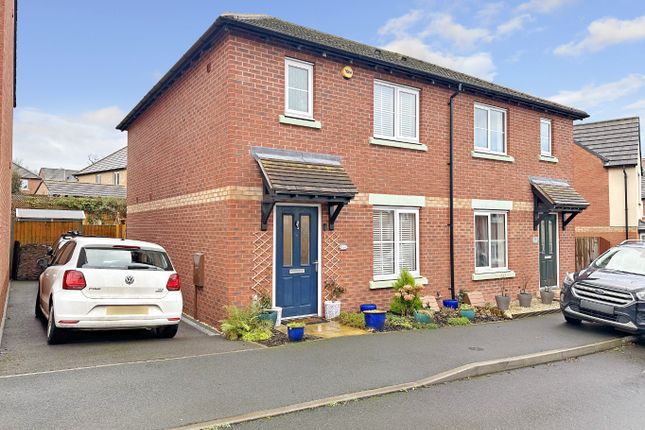 Semi-detached house for sale in Vesey Court, Wellington, Telford, Shropshire