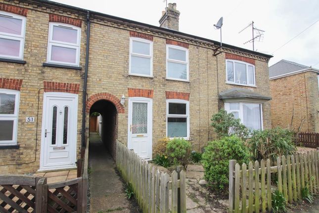 Terraced house for sale in Wisbech Road, Littleport, Ely