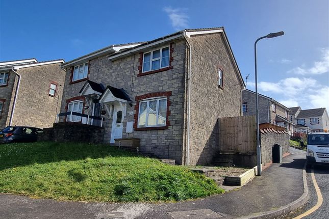 Semi-detached house for sale in Heol Waun Wen, Llangyfelach, Swansea