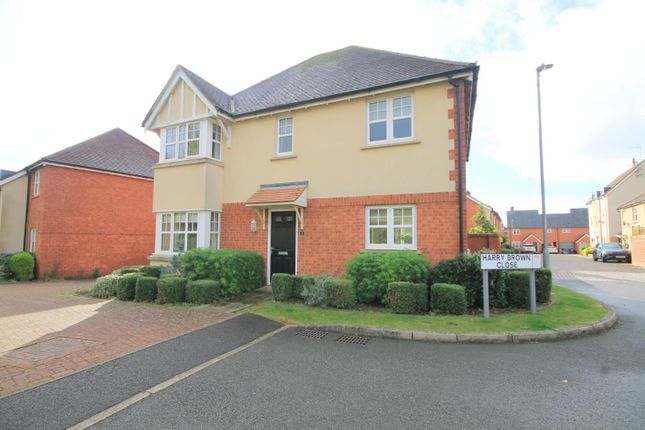 Thumbnail Detached house for sale in Harry Brown Close, Northampton