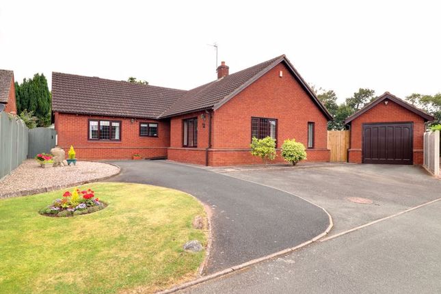 Thumbnail Detached bungalow for sale in Orchard Grove, Chester Road, Market Drayton