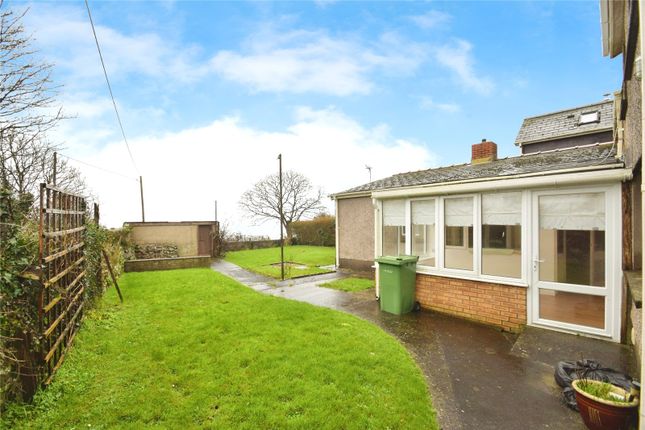 End terrace house for sale in Heol Gwermont, Llansaint, Kidwelly, Carmarthenshire