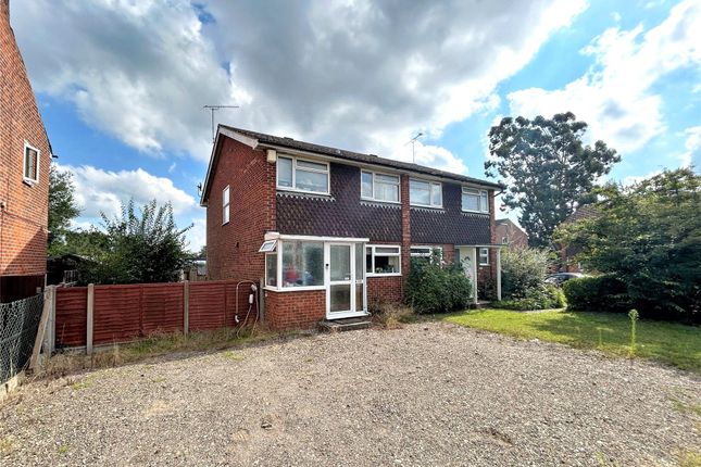 Thumbnail Semi-detached house to rent in Lower Weybourne Lane, Badshot Lea, Farnham, Surrey