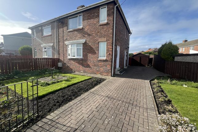 Semi-detached house for sale in Cemetery Road, Wheatley Hill, Durham, County Durham