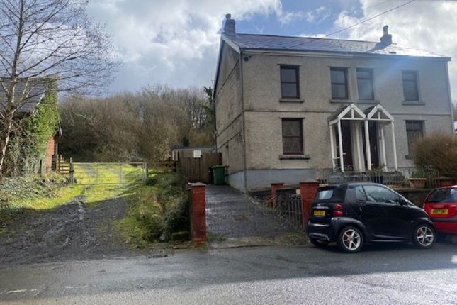 Semi-detached house for sale in Neath Road, Ystradgynlais, Swansea.