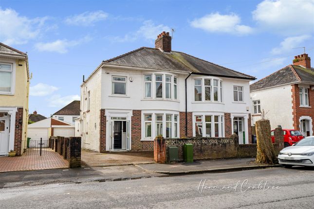 Semi-detached house for sale in Rhydhelig Avenue, Heath, Cardiff