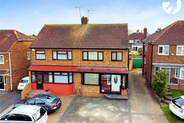Thumbnail Semi-detached house for sale in Dale Road, Swanley, Kent