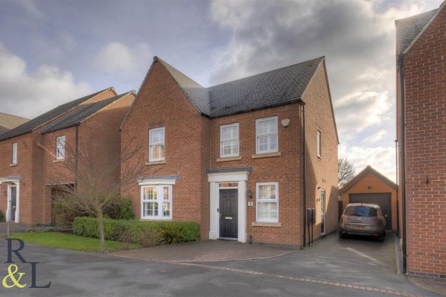 Detached house for sale in Plymouth Walk, Church Gresley, Swadlincote DE11