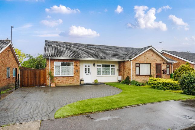 Thumbnail Semi-detached bungalow for sale in Normans Road, Sharnbrook, Bedford