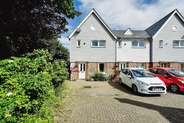 Thumbnail End terrace house for sale in Gunner Close, Mundesley, Norwich