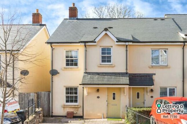 Thumbnail End terrace house to rent in Charles Road, Kingskerswell, Newton Abbot, Devon