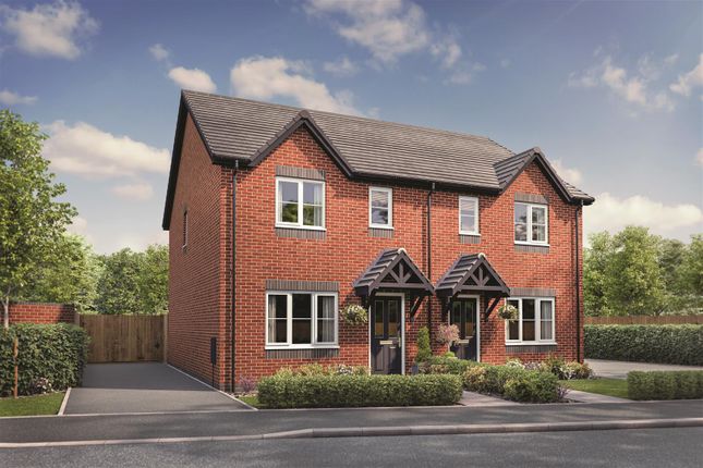 Thumbnail Semi-detached house for sale in The Lime, Montgomery Grove, Oteley Road, Shrewsbury